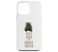 Carcasa para iPhone 13 Pro MAX Mitología nórdica Medieval - Alabanza Freya - Diosa vikinga