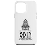 Carcasa para iPhone 13 Pro MAX Mitología vikinga Medieval - Dios nórdico Odin - Religión pagana