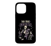 Carcasa para iPhone 13 Pro MAX Modo Papá Esqueleto Inmortal Halloween Papá Más Allá Humor