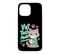 Carcasa para iPhone 13 Pro MAX Modo Vet Tech Activado Funny Cat Veterinary