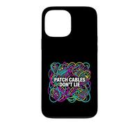 Carcasa para iPhone 13 Pro MAX Modular Synthesizer Patch Cables Don't Lie