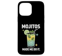 Carcasa para iPhone 13 Pro MAX Mojitos Made Me Do It Cóctel Lima Mentas