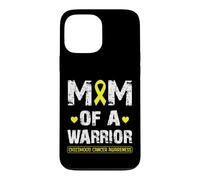 Carcasa para iPhone 13 Pro MAX Mom of a Warrior Childhood Cancer Awareness Mother Women