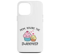 Carcasa para iPhone 13 Pro MAX Mom You'Re The Sweetest Cute Kawaii Cupcake Madre Diseño
