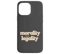 Carcasa para iPhone 13 Pro MAX Moralidad sobre la legalidad Código Moral Brújula Buen Humano Sé Amable
