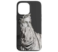 Carcasa para iPhone 13 Pro MAX Moses Miguel Ángel Estatua Renacentista Profeta Torá Biblia