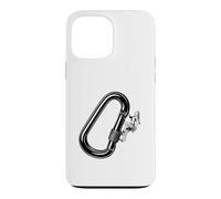 Carcasa para iPhone 13 Pro MAX Mosquetón de Escalada para Mujer escaladora