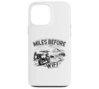 Carcasa para iPhone 13 Pro MAX Motorista Miles Before Breakfast