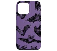 Carcasa para iPhone 13 Pro MAX Murciélagos Ilustración Vintage Arte gótico Brujo