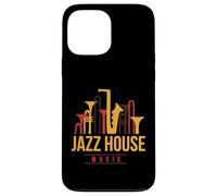 Carcasa para iPhone 13 Pro MAX Música casera o Amantes de EDM y DJs o Jazz House Music