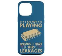 Carcasa para iPhone 13 Pro MAX Música I Am Not Playing Wrong I Have Air Leakages Armónica