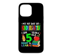 Carcasa para iPhone 13 Pro MAX My First Day of Kindergarten 1st Day of School Boys Girls