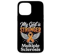 Carcasa para iPhone 13 Pro MAX My God Is Stronger Than Multiple Sclerosis