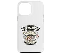 Carcasa para iPhone 13 Pro MAX My Patience Weeks Away EST 1992 Humor de cumpleaños sarcástico