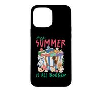 Carcasa para iPhone 13 Pro MAX My Summer Is All Booked Beach Reading Club de Lectura de Vacaciones