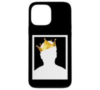 Carcasa para iPhone 13 Pro MAX Mysterious Royal King with Golden Crown Illustration Graphic