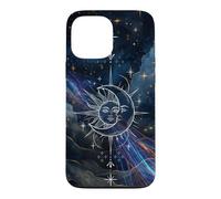 Carcasa para iPhone 13 Pro MAX Mystical Sun Moon Nebula Art Cosmic Harmony Design