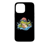 Carcasa para iPhone 13 Pro MAX Nadador Agua Piscina Buceo Anfibio Salto Natación Rana