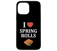 Carcasa para iPhone 13 Pro MAX Nem Food Funny Simple Quote I Love Spring Rolls