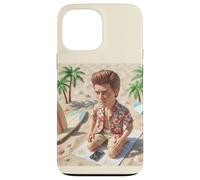 Carcasa para iPhone 13 Pro MAX New Funny Distressed Male Doll Meme, at The Beach
