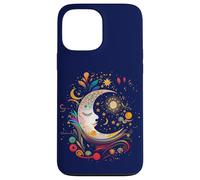 Carcasa para iPhone 13 Pro MAX Night Sky Moon Lunar Stars Sun Love Galaxy