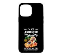 Carcasa para iPhone 13 Pro MAX No Adicto al Ukelele Relación comprometida Puesta del Sol