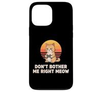 Carcasa para iPhone 13 Pro MAX No me molestes, ¿Verdad? Meow Cat Gamer Retro
