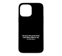 Carcasa para iPhone 13 Pro MAX No se Deje Llevar por lo Que Otros piensan San Juan Bosco Imprimir