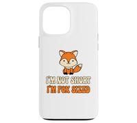 Carcasa para iPhone 13 Pro MAX No Soy Corto, Soy Zorro, Gente Baja, Broma, Persona Corta,