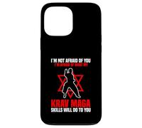 Carcasa para iPhone 13 Pro MAX No Tengo Miedo de ti Krav Maga Habilidades Artes Marciales