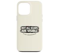 Carcasa para iPhone 13 Pro MAX No Todas Las Cicatrices Son visibles Conciencia sobre el TEPT Fallo Invisible