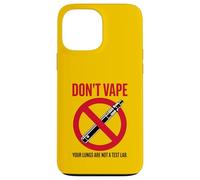 Carcasa para iPhone 13 Pro MAX No Vape Sus Pulmones No Son Un Laboratorio De Pruebas
