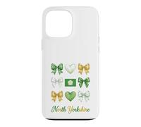 Carcasa para iPhone 13 Pro MAX North Yorkshire Coquette Bow Chicas