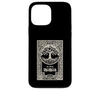 Carcasa para iPhone 13 Pro MAX Nos vemos en Valhalla Viking Tree of Life Mitología nórdica