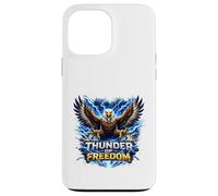 Carcasa para iPhone 13 Pro MAX Obra de Arte de Thunder Eagle Freedom Power