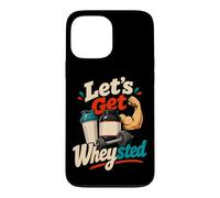 Carcasa para iPhone 13 Pro MAX Obtengamos el Humor de proteína de suero de Leche Wheysted Bodybuilding
