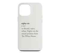 Carcasa para iPhone 13 Pro MAX Ochenta y Seis Diccionario Definición Activista Político Diseño