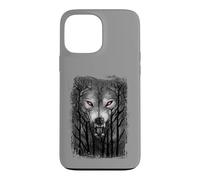 Carcasa para iPhone 13 Pro MAX Oficial Spiral Forest Wolf Gothic Fantasy