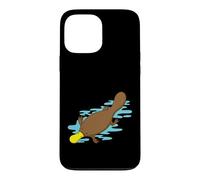 Carcasa para iPhone 13 Pro MAX Ornitorrinco Australiano en Agua de un Bosque