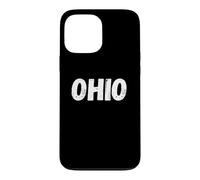 Carcasa para iPhone 13 Pro MAX Ortografía Simple Apenado Ohio