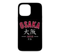 Carcasa para iPhone 13 Pro MAX Osaka Japón arqueado en inglés y Estampado Desgastado Kanji