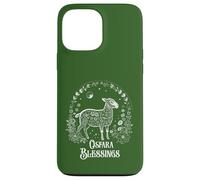 Carcasa para iPhone 13 Pro MAX Ostara Blessings Pagan Spring Lamb Floral Moon Ostara