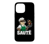 Carcasa para iPhone 13 Pro MAX Otter Chef Salteado Cocinando Gráfico Animal