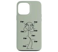 Carcasa para iPhone 13 Pro MAX OW OW Stick Character Figure Humor Chronic Pain Awareness