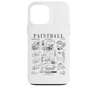 Carcasa para iPhone 13 Pro MAX Paintball Paintball Paintballer Vintage Patente Print