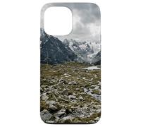 Carcasa para iPhone 13 Pro MAX Paisaje escénico de los Picos del Glaciar del Valle de la montaña Alpina