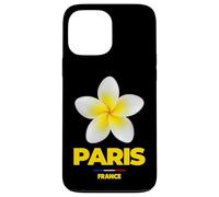 Carcasa para iPhone 13 Pro MAX Paris France Tropical Yellow Frangipani Flower Aesthetic