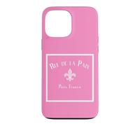 Carcasa para iPhone 13 Pro MAX PARÍS Francia Rue de la Paix con Fleur