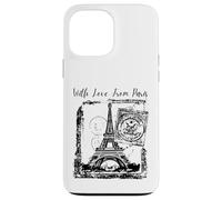 Carcasa para iPhone 13 Pro MAX Paris with Love from Paris France French Postcard