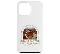 Carcasa para iPhone 13 Pro MAX Parque Nacional del Gran Cañón Arizona USA Rutas de Senderismo Retro